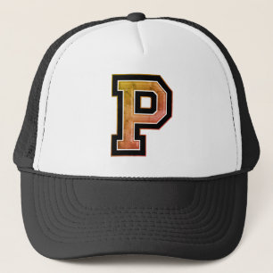 Casquette Monogramme "P" initial