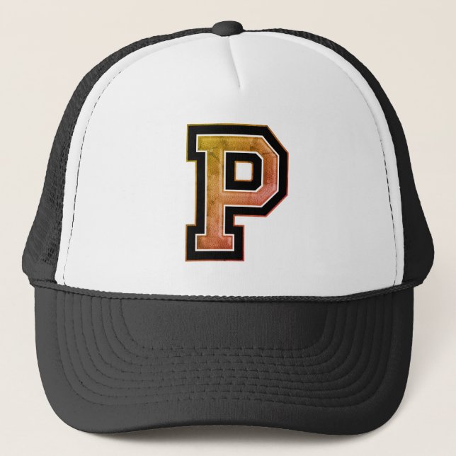 Casquette Monogramme "P" initial (Devant)