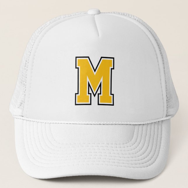 Casquette Monogramme personnalisé Varsity  (Devant)