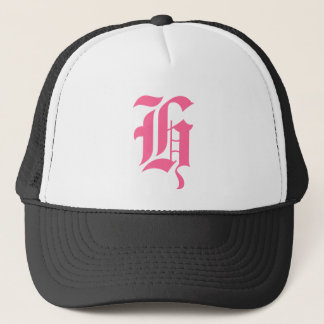 Casquette Monogramme rose H