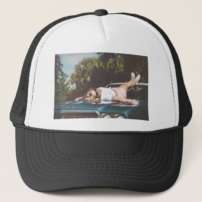 Casquette Monroe vintage inspiré (Devant)