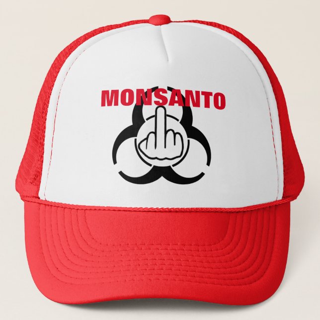 Casquette Monsanto Bio Risque Retourner (Devant)