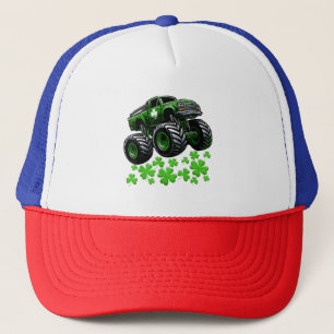Casquette Monster Truck St Patricks Day irlandais chanceux