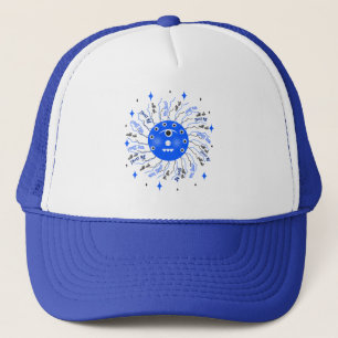 Casquette Monstre bleu
