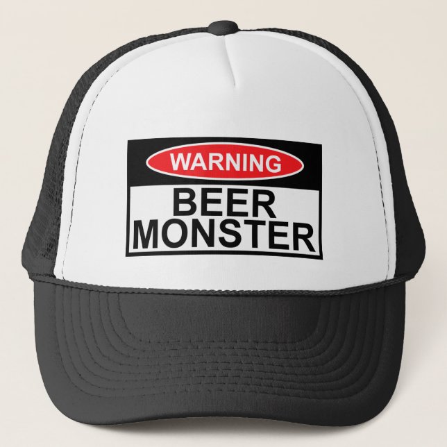 Casquette Monstre de bière (Devant)