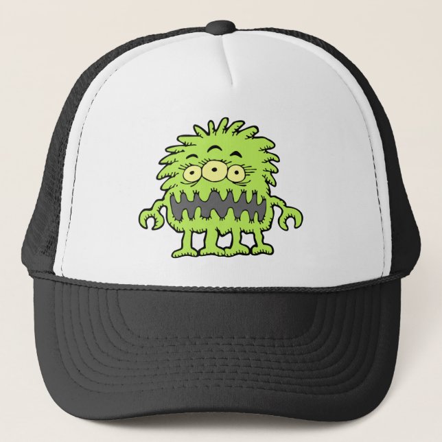 Casquette Monstre de Mongo observé par 3 (Devant)