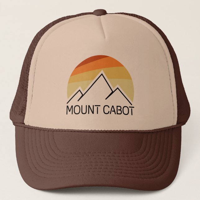 Casquette Mont Cabot New Hampshire Retro (Devant)