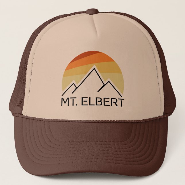 Casquette Mont Elbert Colorado Retro (Devant)