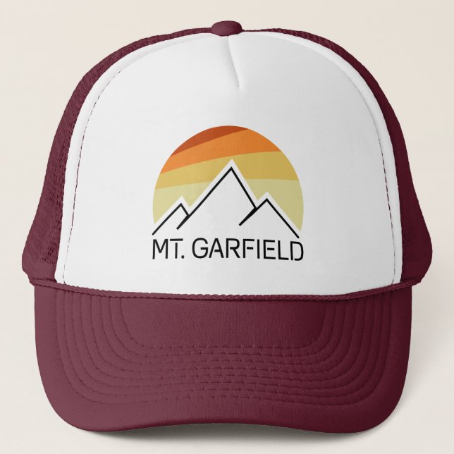 Casquette Mont Garfield New Hampshire Retro (Devant)