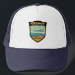 Casquette Mont Kilimandjaro Tanzanie Afrique Vintage<br><div class="desc">Design vectoriel du Kilimandjaro. C'est la plus haute montagne d'Afrique et la plus haute montagne autonome du monde.</div>
