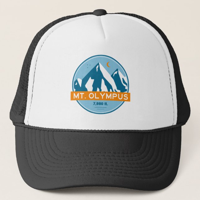 Casquette Mont Olympe Washington Étoiles Lune (Devant)