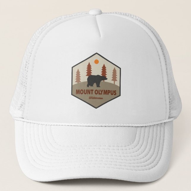 Casquette Mont Olympus Wilderness Ours Utah (Devant)
