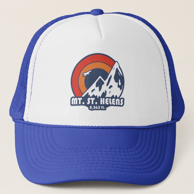 Casquette Mont St. Helens Washington Sun Eagle (Devant)