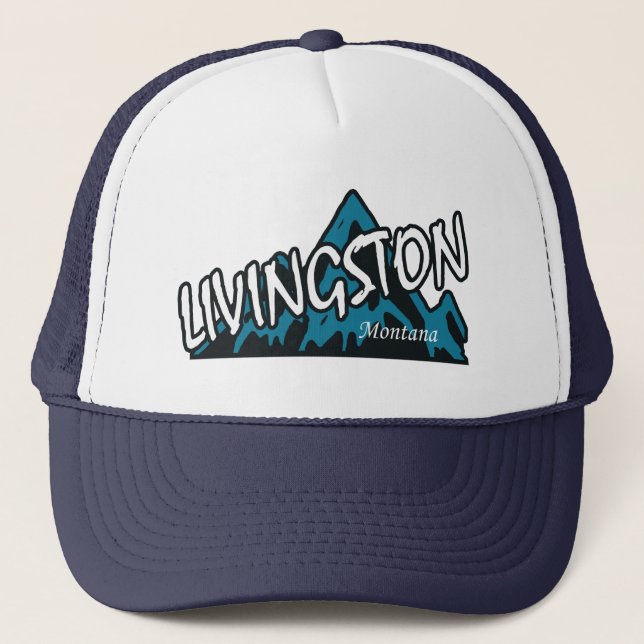 Casquette Montagne de Livingston Montana (Devant)