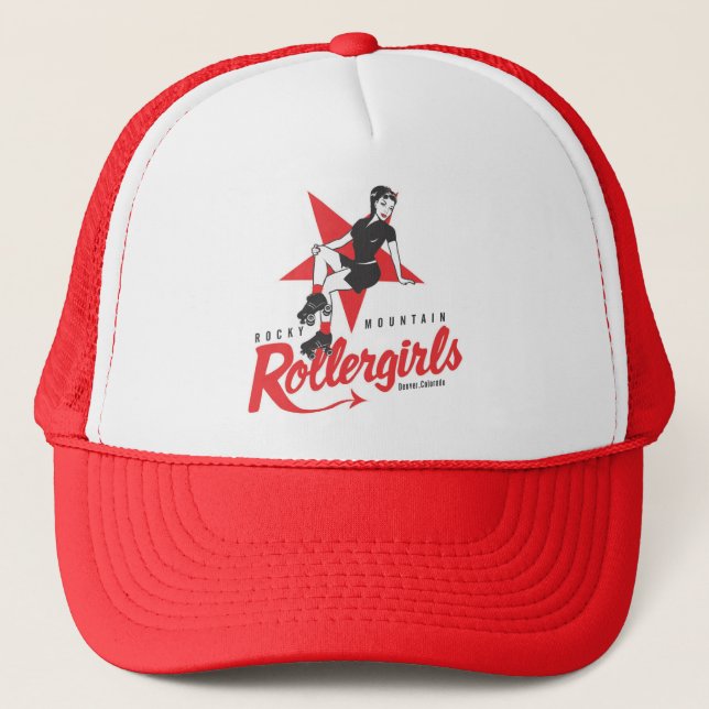 Casquette Montagne rocheuse Rollergirls (Devant)