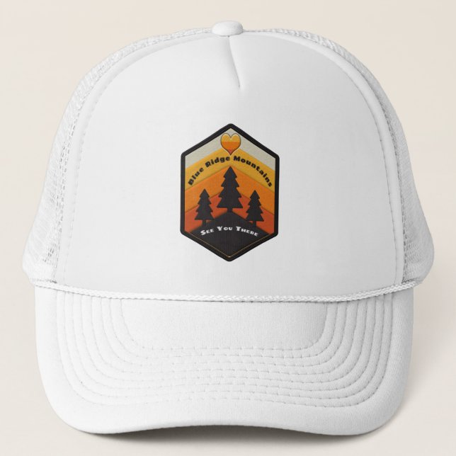 Casquette Montagnes Blue Ridge    (Devant)
