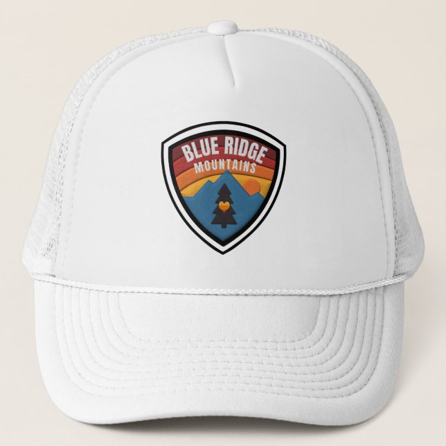 Casquette Montagnes Blue Ridge     (Devant)