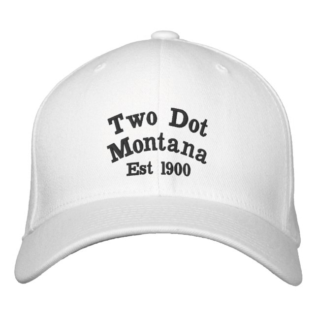 Casquette Montana à deux points (Devant)