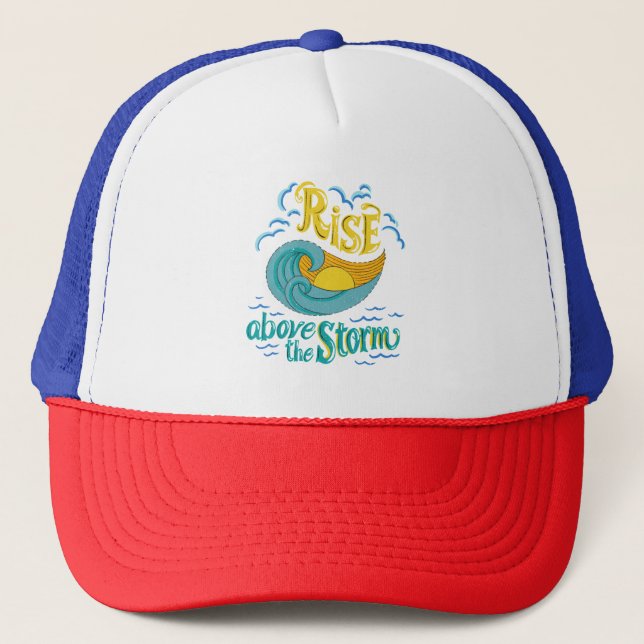 Casquette Montez au-dessus de la tempête (Devant)