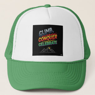 Casquette Montez, conquérez, célébrez.