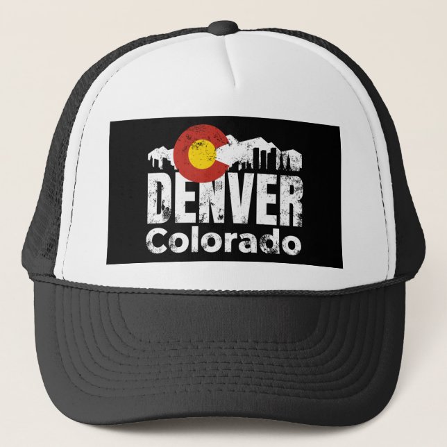 Casquette Monts Denver Colorado (Devant)