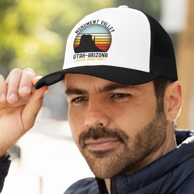 Casquette Monument Valley Vintage Landscape Utah  (Créateur téléchargé)
