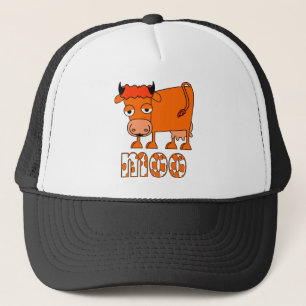 Casquette MOO - Vache à gingembre