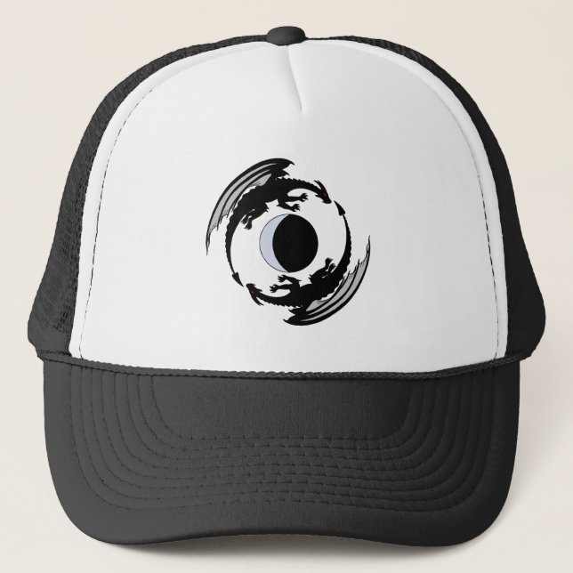 Casquette Moon Dragons Design Imaginaire (Devant)