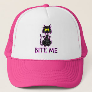 Casquette Mordez-moi ! Conceptions de cadeau de chat