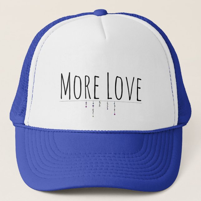 Casquette More Love Truckers Hat (Devant)