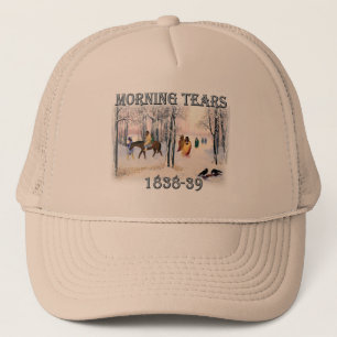 Casquette Morning Tears décrit le Cherokee Trail de 1838-183