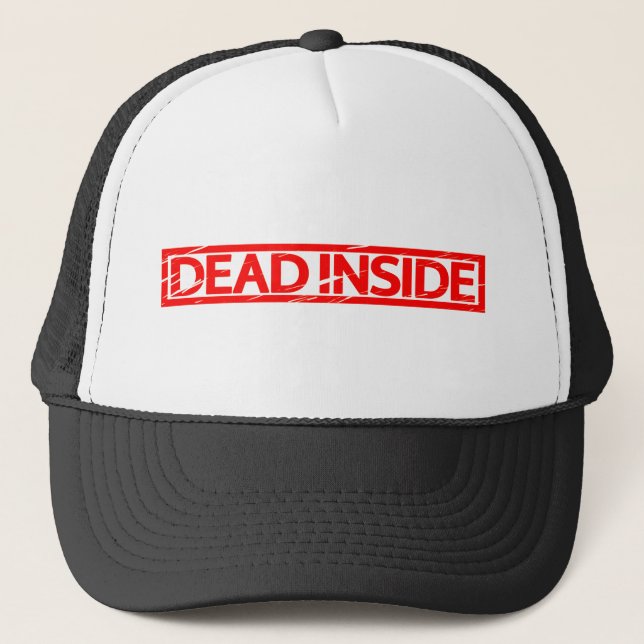 Casquette Mort dans le timbre (Devant)