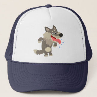 Casquette mort de faim mignon de loup de bande