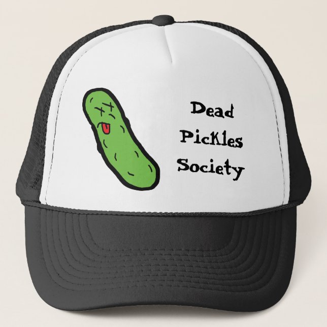 Casquette mort de société de conserves au vinaigre (Devant)