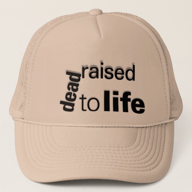 Casquette morts élevés à la vie (Devant)