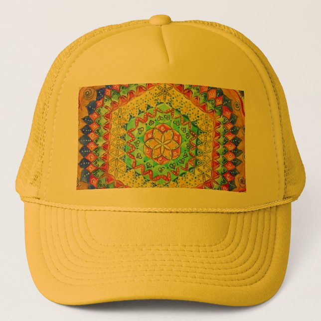 Casquette Mosaïque (Devant)