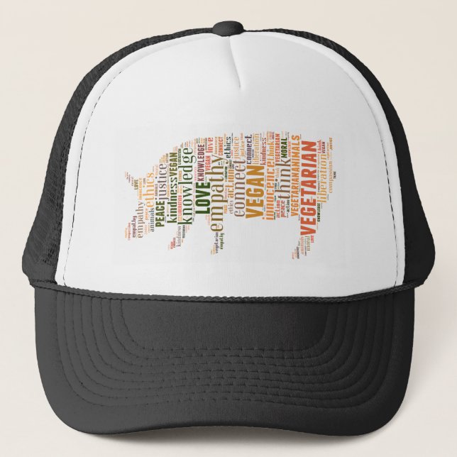 Casquette Mosaïque végétalienne (Devant)