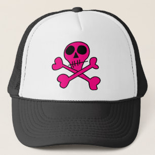 Casquette Motif Crâne et Os