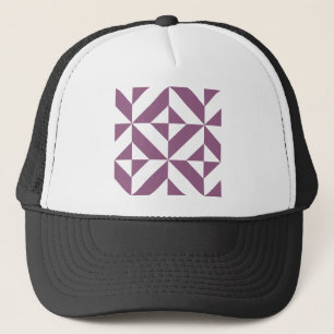 Casquette Motif de cube géométrique cool