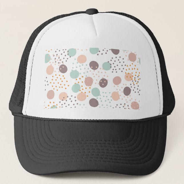 Casquette Motif de points tendance (Devant)