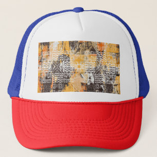 Casquette Motif déprimé de la tribu Boho géométrique