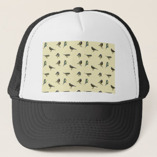 Casquette Motif d'oiseaux