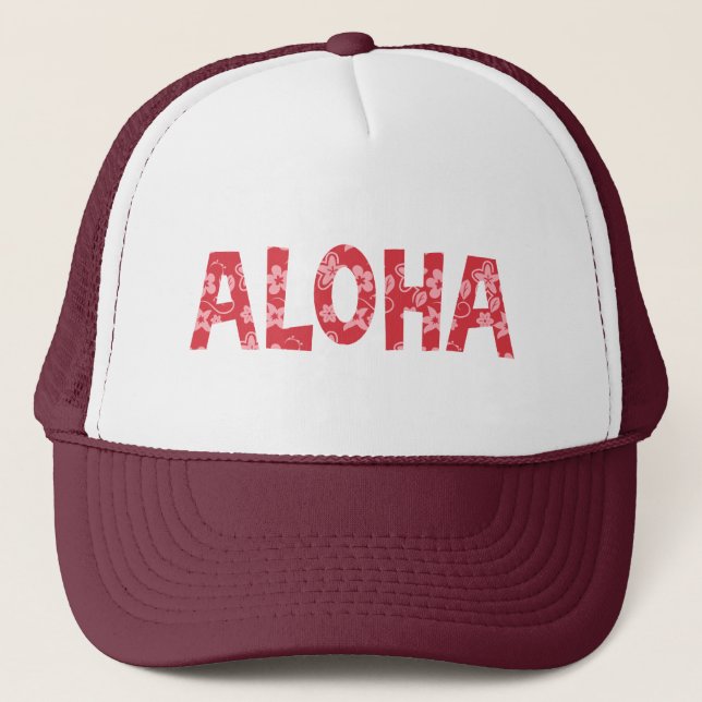 Casquette Motif floral Chill Aloha (Devant)