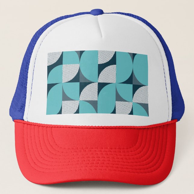 Casquette Motif géométrique créatif (Devant)