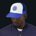 Casquette Motif grec mal oeil Nazar<br><div class="desc">Voir mon magasin pour plus de produits de Grèce.</div>