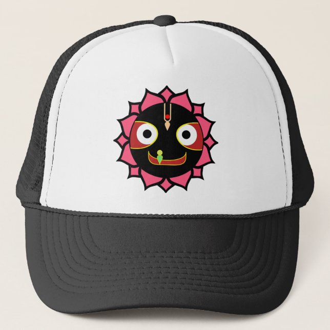 Casquette Motif indien de Krishna d'amusement (Devant)