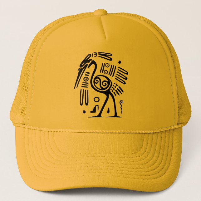 Casquette Motif mexicain antique (Devant)