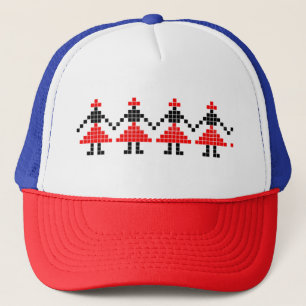 Casquette Motif traditionnel, Motif traditionnel roumain T-S