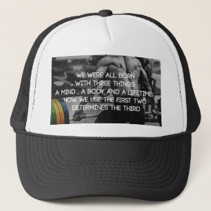 Casquette Motivation de l'entraînement pour le "soulèvement