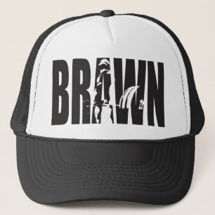 Casquette Motivation "Poids levant" - BRUN